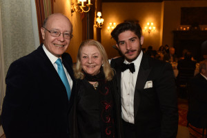 Marjan & Jane Kiepura with tenor Mario Rojas. Photo by Don Pollard. 