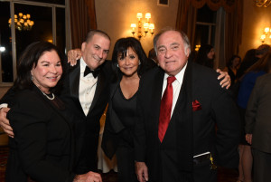 Marie and Joseph Gimma with Christine and Alfred Palladino. Photo by Don Pollard. 