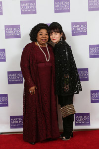 Soprano legend Martina Arroyo & Fashion Designer Joanna Mastroianni Photo by Jen Joyce Davis
