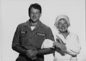Lillian Ross and Robin Williams, shortly after the release of “Good Morning, Vietnam” in 1987. Credit: Arthur Grace