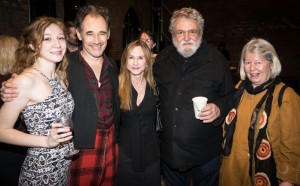 Kayli Carter, Mark Rylance, Holly Hunter, Louis Jenkins and Ann Jenkins. Photo by Rob Abruzzese