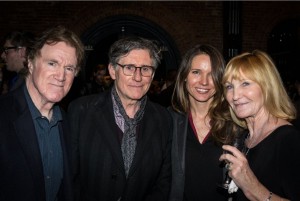 John Dockery, Gabriel Byrne, Hannah Beth Byrne and Anne Dockery. Photo by Rob Abruzzese